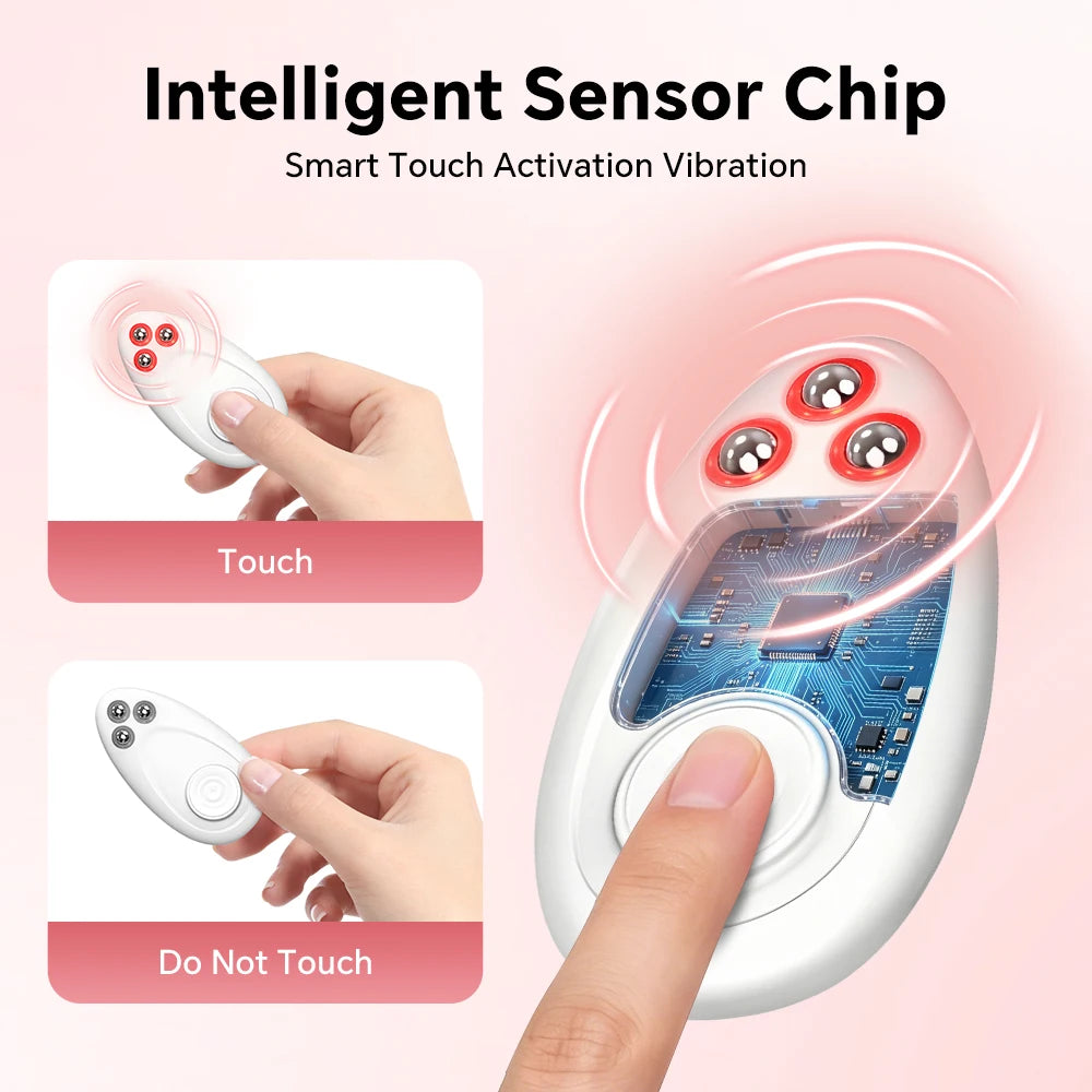 Vibration Eye Massager with Cooling Roller Balls - 3