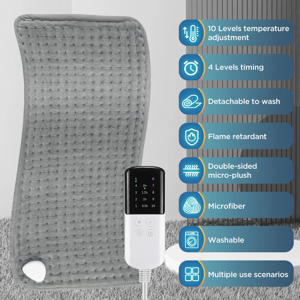 Electric Heating Pad for Back and Body Pain Relief - 2