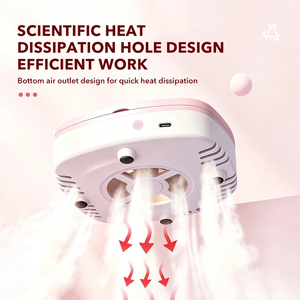 Compact Brushless Nail Dust Collector for Manicure