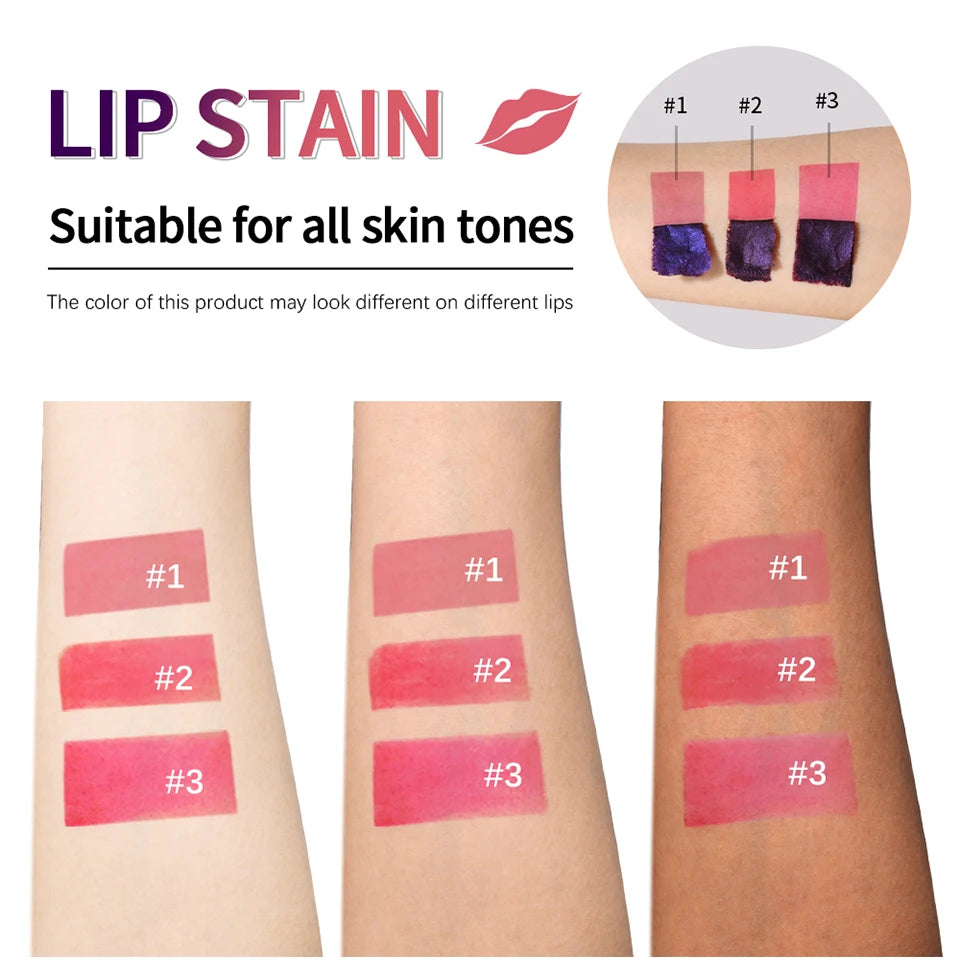 Waterproof Peel-Off Lip Stain Tint