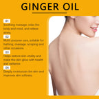 Ginger Essential Massage Oil for Muscle Relief and Skin Nourishment