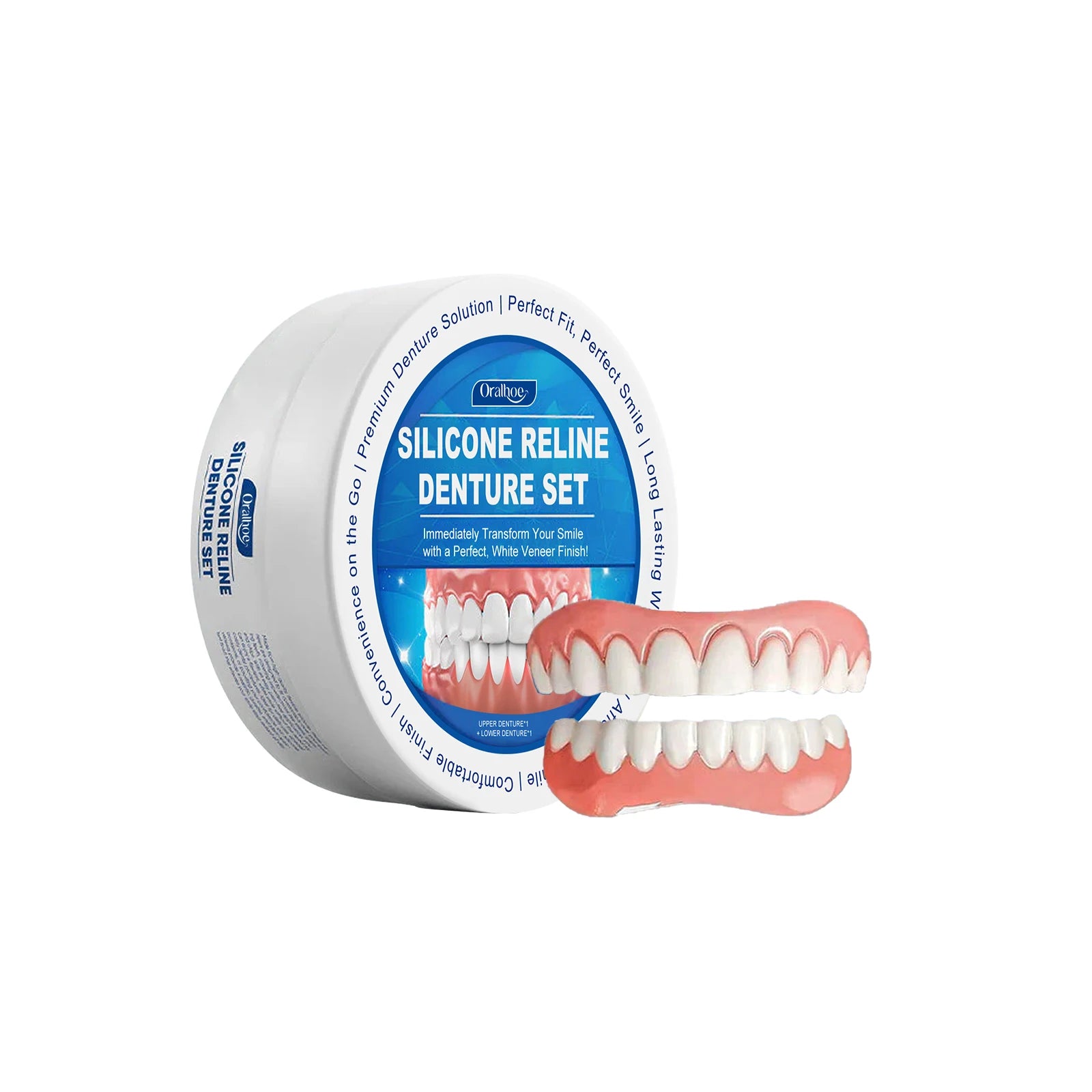 Temporary Silicone Denture Reline and Repair Kit - 1