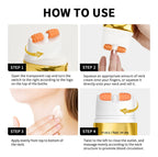 Firming and Lifting Roller Neck Cream for Anti-Wrinkle Care