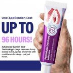 Long-Lasting Denture Adhesive Cream - 96-Hour Secure Hold