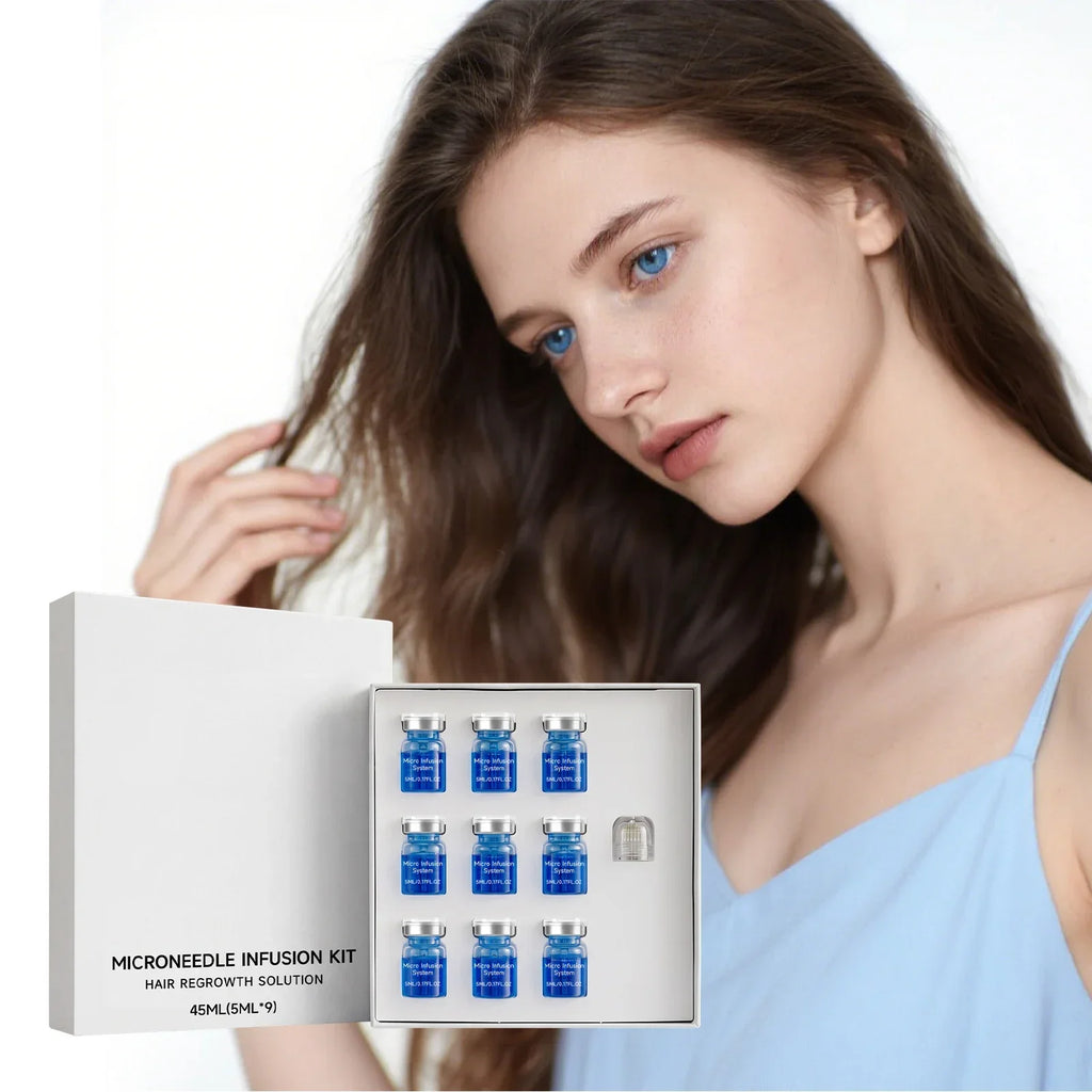 Microneedle Hair Regrowth and Scalp Nourishing Infusion Kit