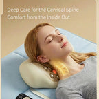 4-in-1 Rechargeable Neck Massage Pillow with Cervical Traction