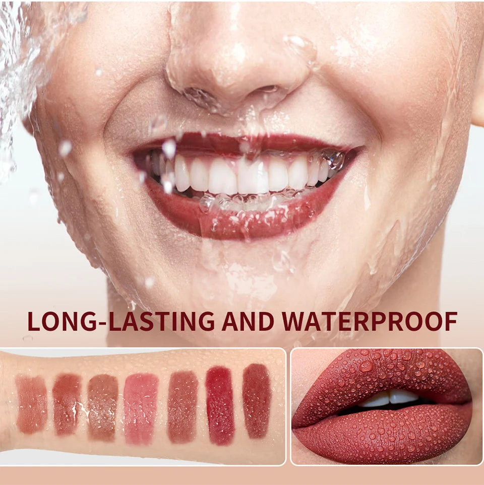 Velvet Matte Strawberry Lip Cream for Long-Lasting Hydration - 10