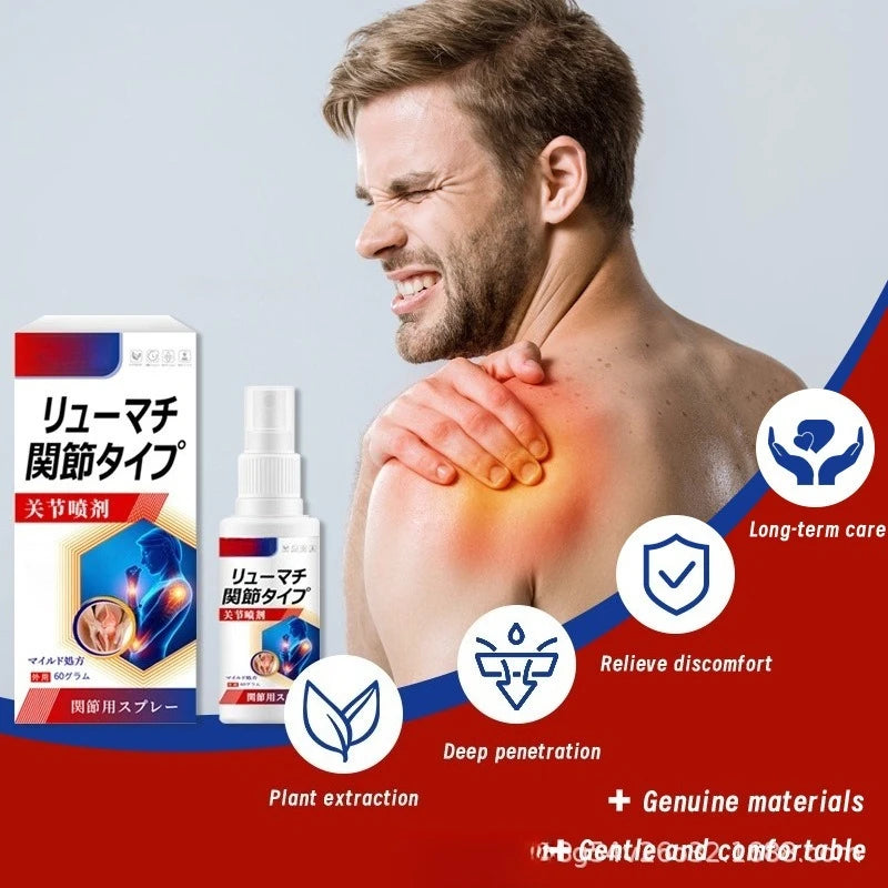 Soothing Joint and Muscle Relief Spray for Pain and Stiffness