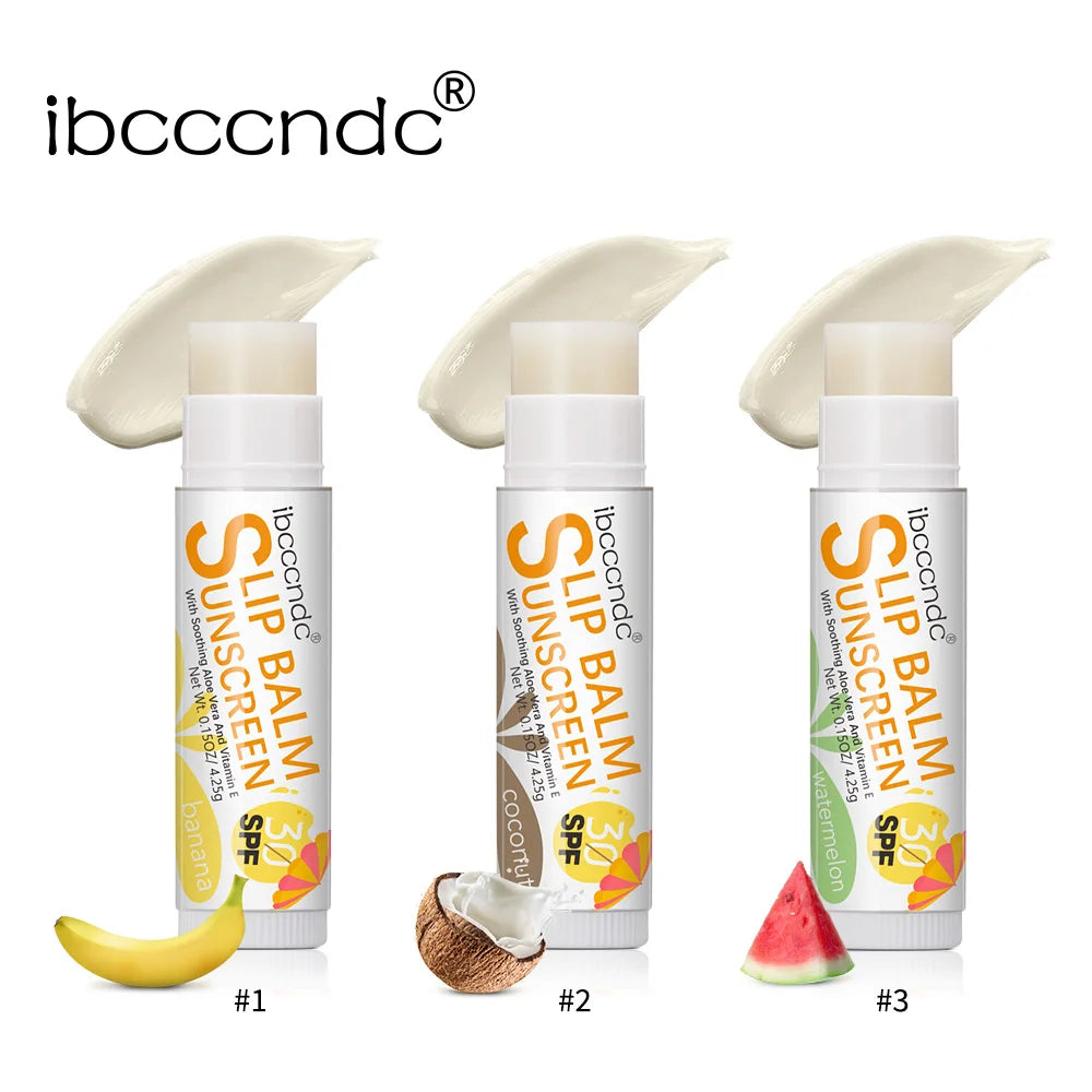 SPF 30 Moisturizing Sunscreen Lip Balm for UV Protection
