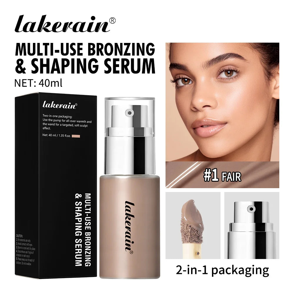 Multi-Use Hydrating Bronzing and Contouring Shaping Serum
