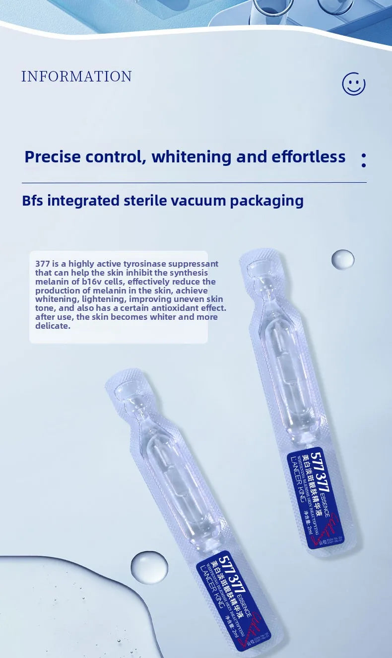 Brightening and Blemish Removing Facial Serum Ampoules
