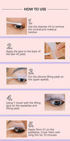 Professional Eyelash Lift and Perming Curling Kit