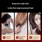Electric Infrared Scalp Massager and Hair Growth Oil Applicator