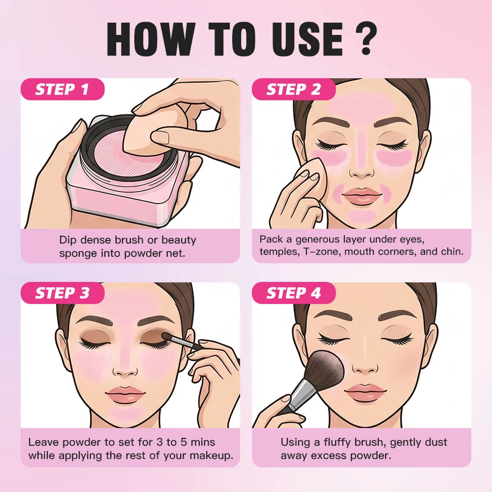 Matte Loose Setting Powder for All-Day Oil Control - 14