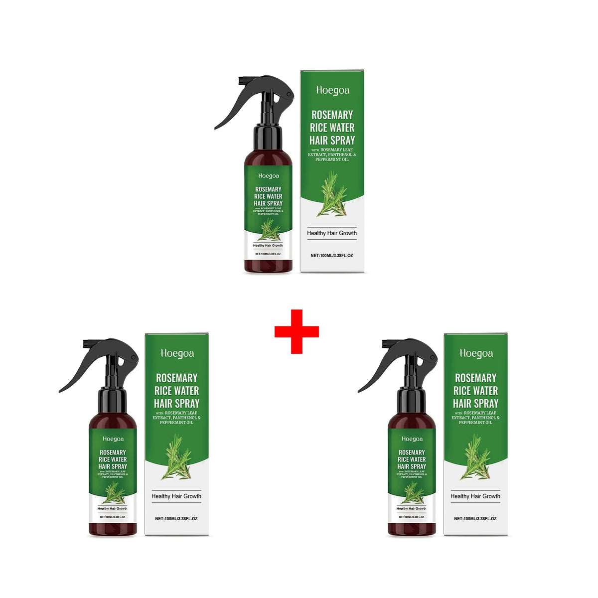 Rosemary Rice Water Hair Growth and Strengthening Spray