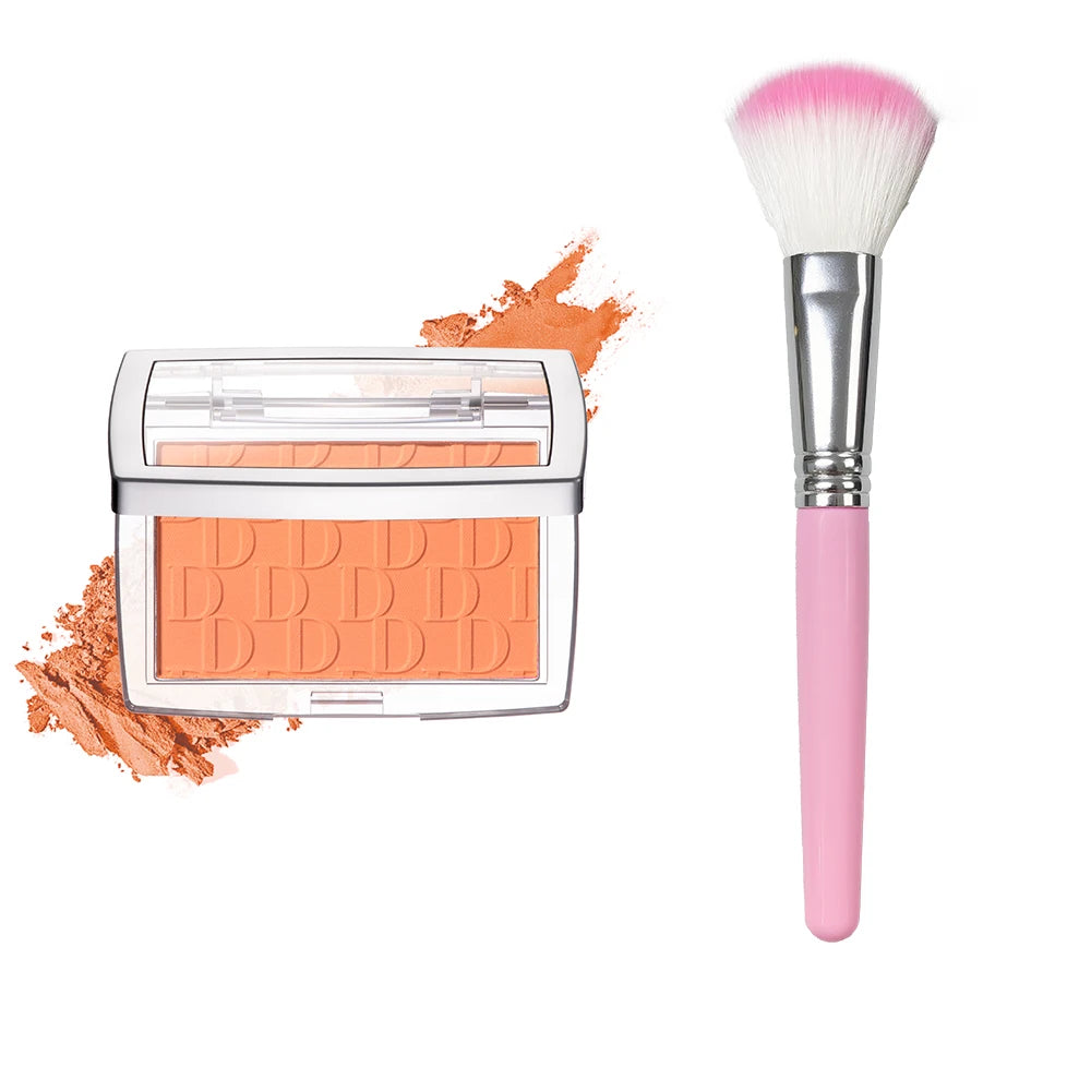 Matte Embossed Face Blush Palette