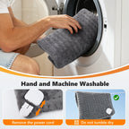 Electric Flannel Heating Pad for Pain Relief and Muscle Relaxation