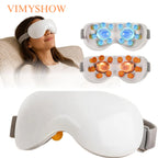 Smart Cooling Eye Massager with Vibration for Stress Relief