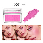 Matte Embossed Pigmented Face Blush Palette