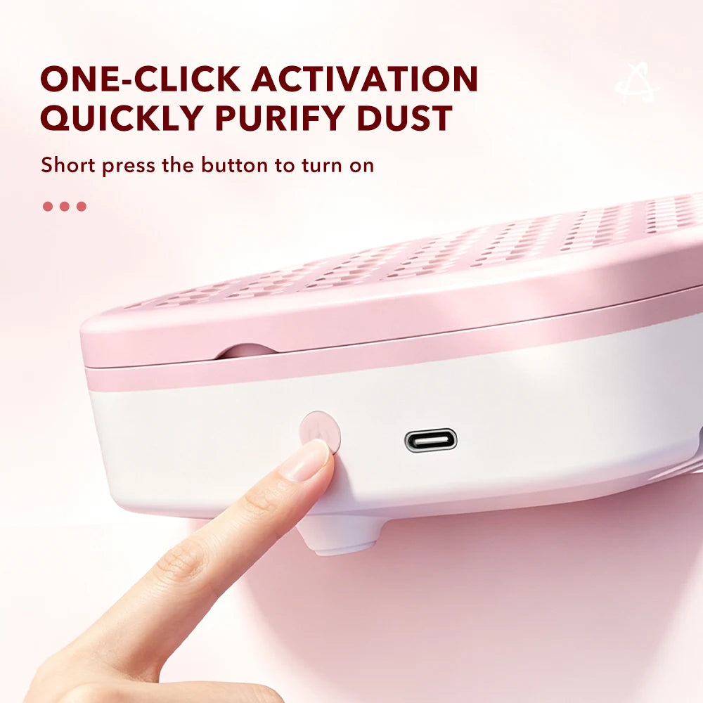 Compact Brushless Nail Dust Collector for Manicure - 11