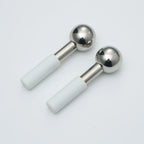 Stainless Steel Cooling Facial Globes for Puffiness and Wrinkles