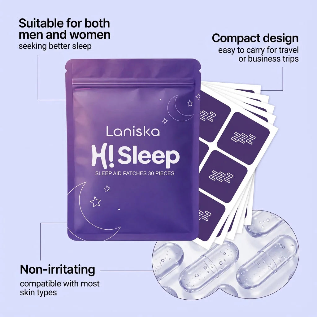 Natural Sleep Aid Patches for Restful Nights - 8