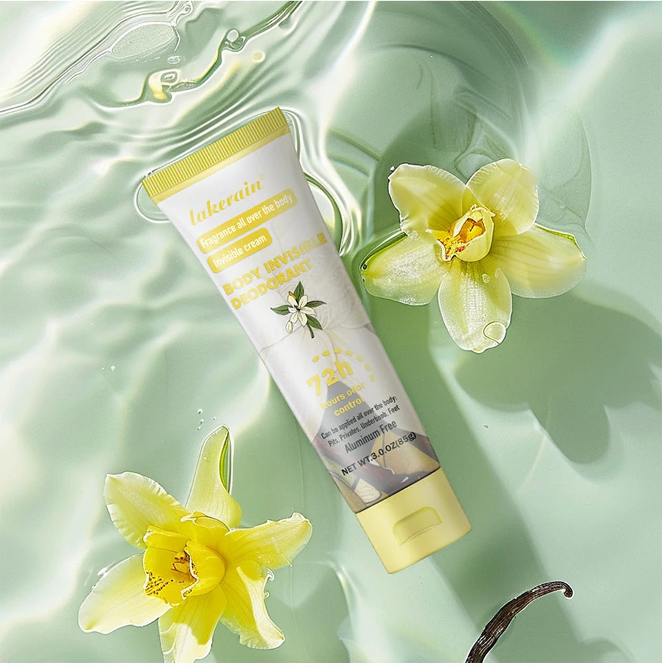 Long-Lasting Invisible Full Body Deodorant Cream