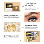 Professional Eyelash Lift and Brow Lamination Tinting Kit