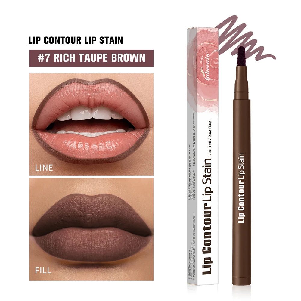 Long-Lasting Dual-Tip Lip Contour and Stain Pencil