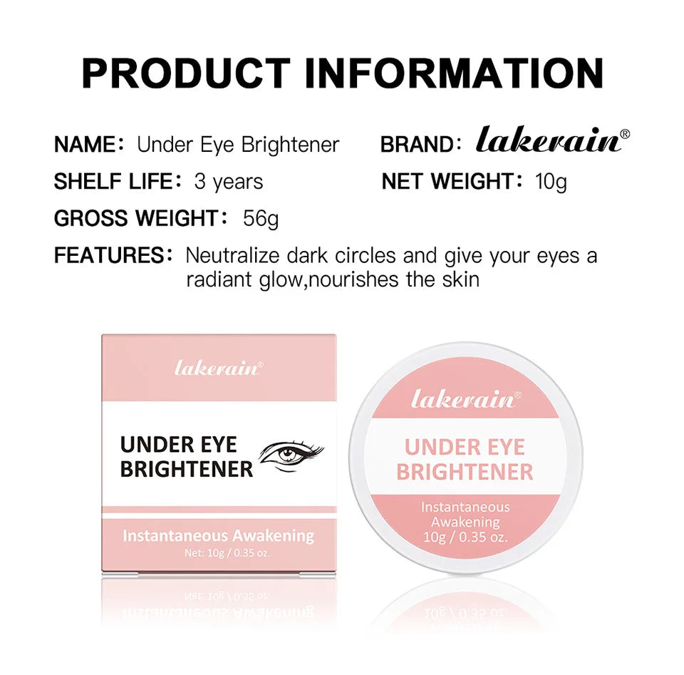 Hydrating Under Eye Brightener Concealer Cream for Dark Circles
