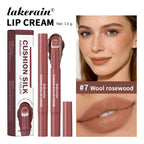 2-in-1 Waterproof Lip Cream and Blush with Cushion Applicator