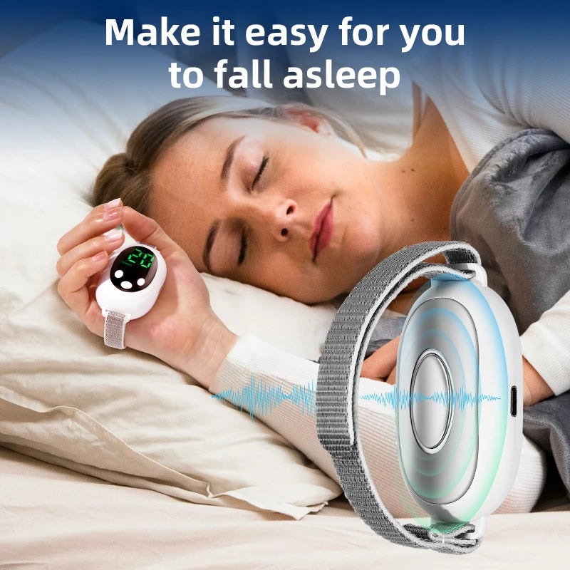 Microcurrent Handheld Sleep Aid Device for Anxiety and Insomnia