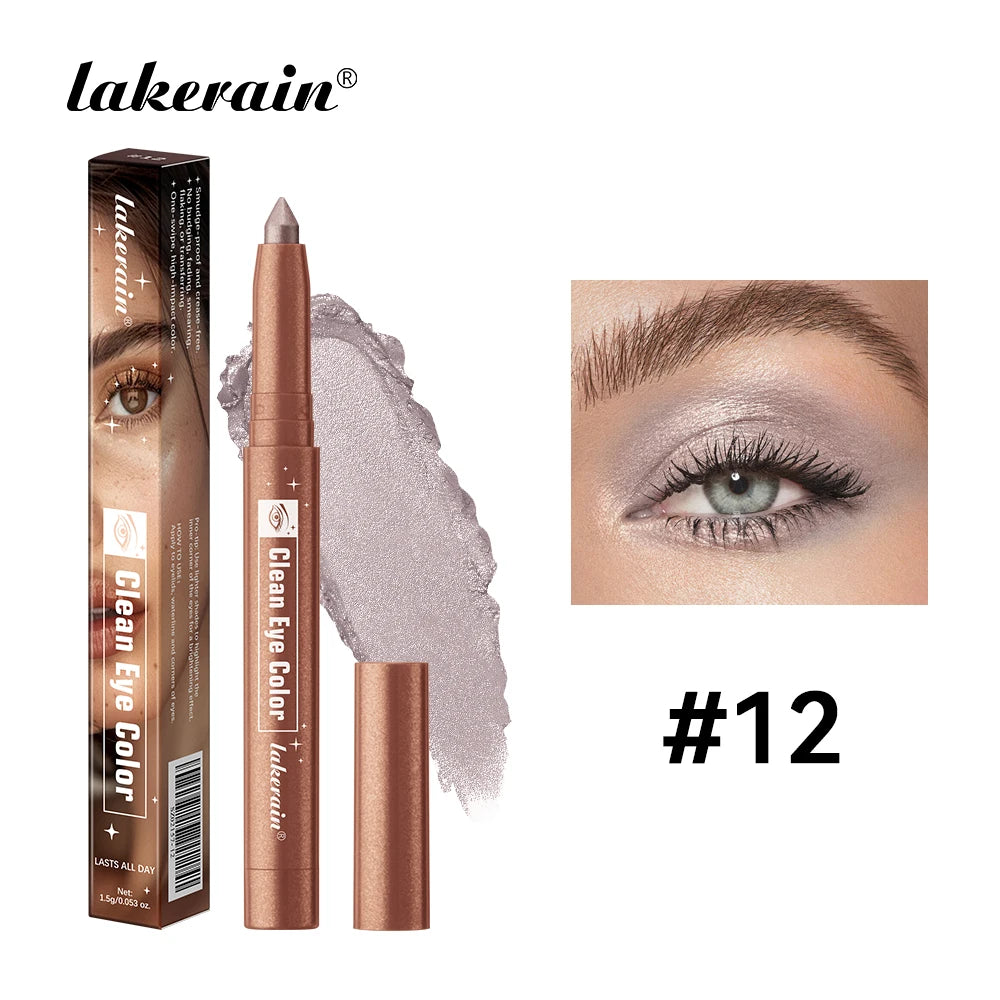 Waterproof Shimmer Pearlescent Eyeliner and Eye Brightener Pencil - 29