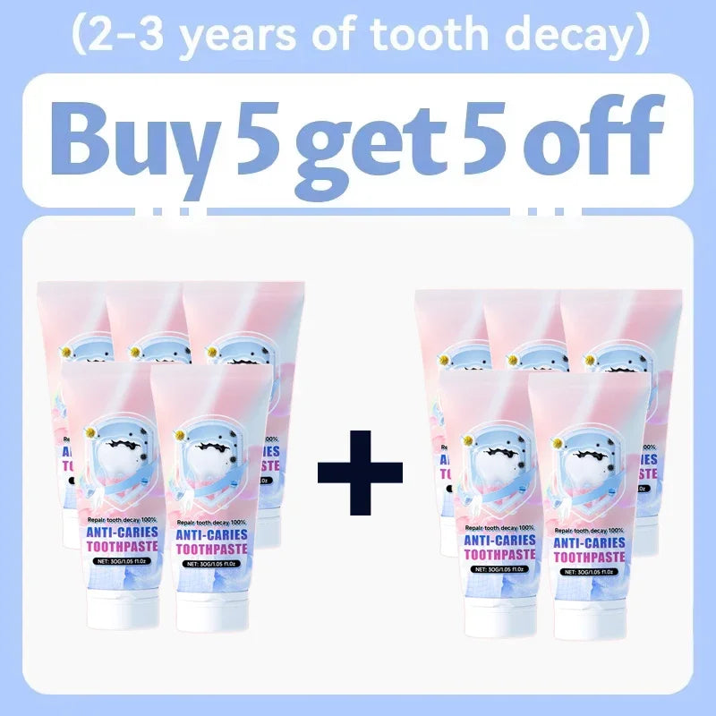 Anti-Caries Repair Toothpaste for Cavity Prevention