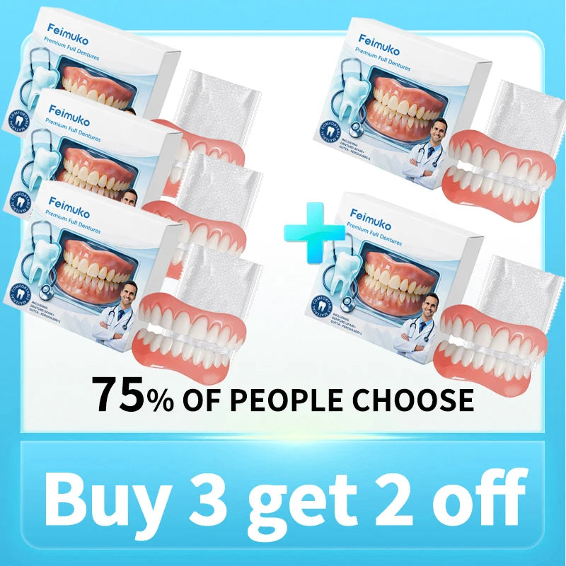 Adjustable Snap-On Cosmetic Dentures for Instant Smile Correction - 11