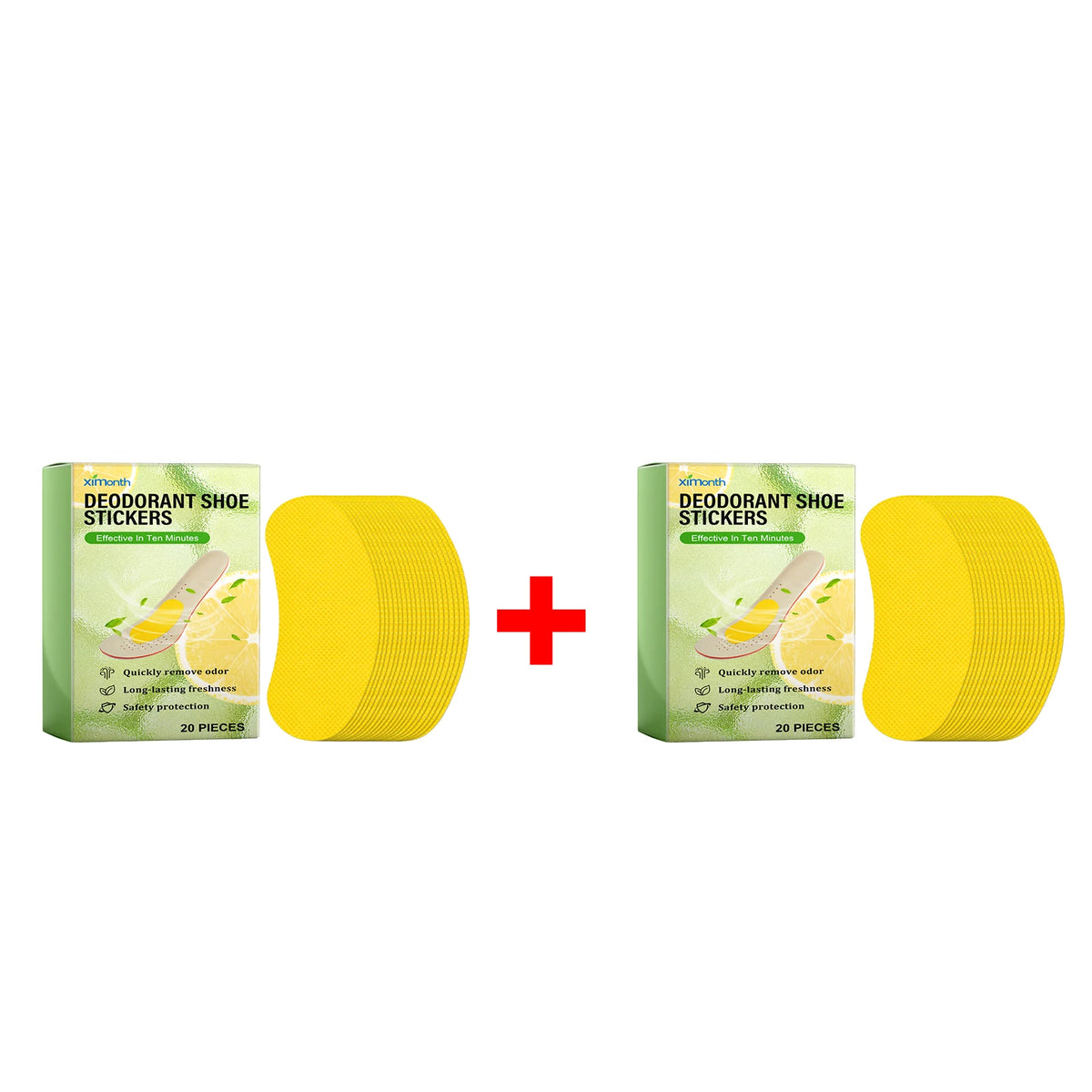 Deodorizing Shoe Patches for Odor Removal and Moisture Control