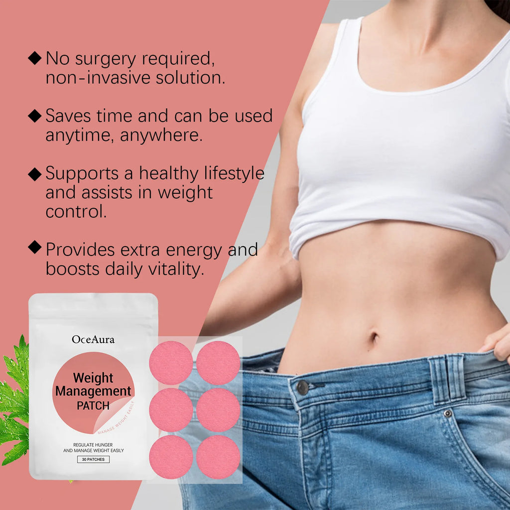 Natural Herbal Belly Slimming Patches for Body Shaping