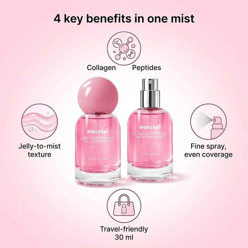 Collagen Peptides 2-in-1 Jelly Serum and Hydrating Face Mist