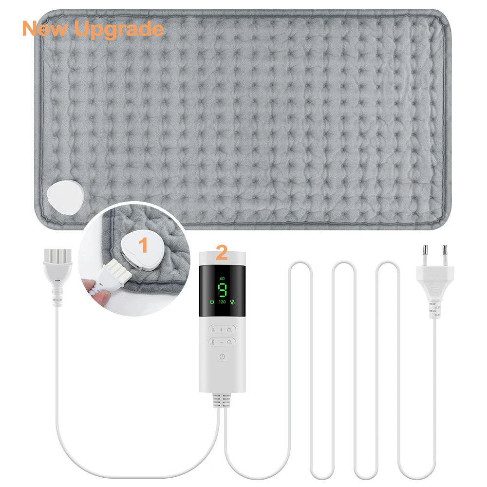 Adjustable Electric Heating Pad for Back and Body Pain Relief