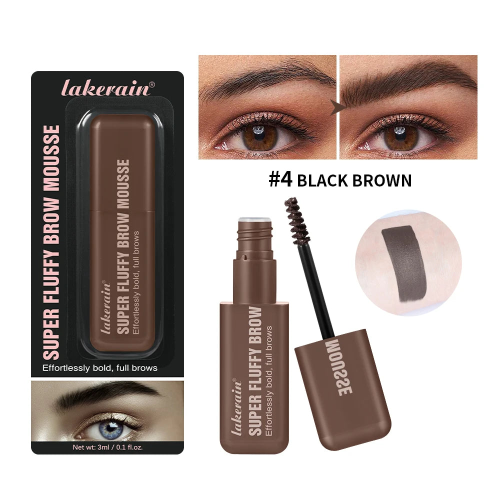 Waterproof Volumizing Eyebrow Mousse for Thick Fluffy Brows