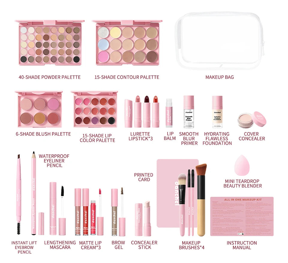 All-in-One Professional Makeup Set for Beginners