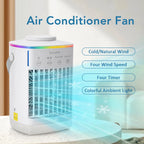 3-in-1 Portable Desktop Air Cooler and Humidifier Fan