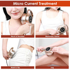 Electric Microcurrent Meridian Body Massager with Heat and Vibration