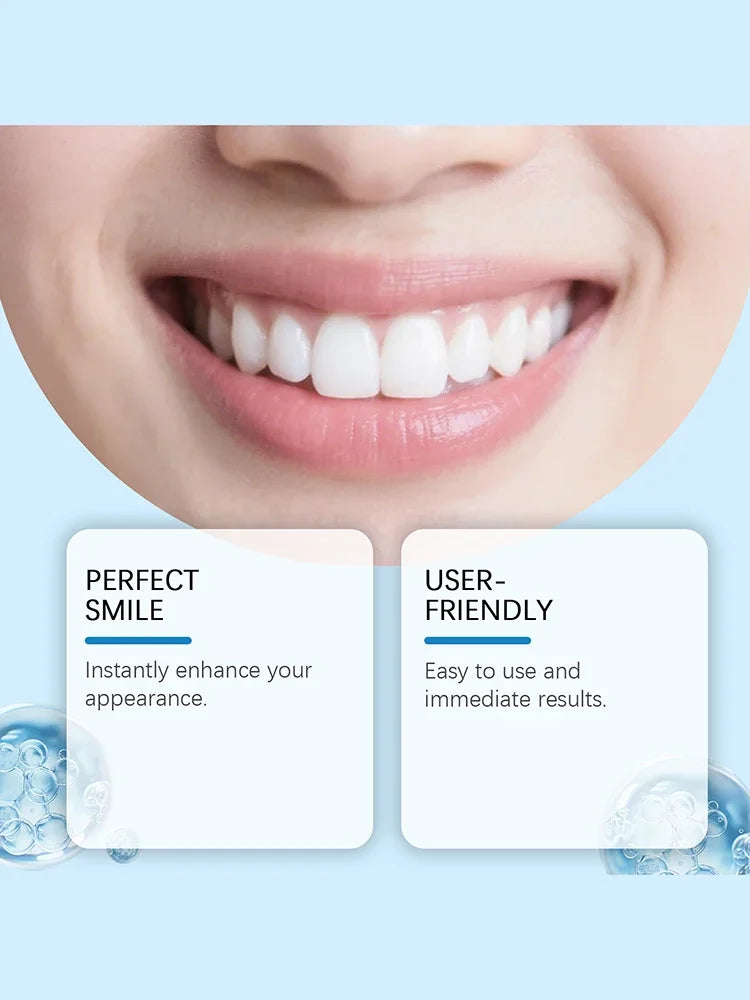 Instant Cosmetic Smile Veneers for Upper and Lower Teeth