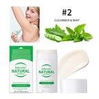 Long-Lasting Natural Solid Deodorant Stick