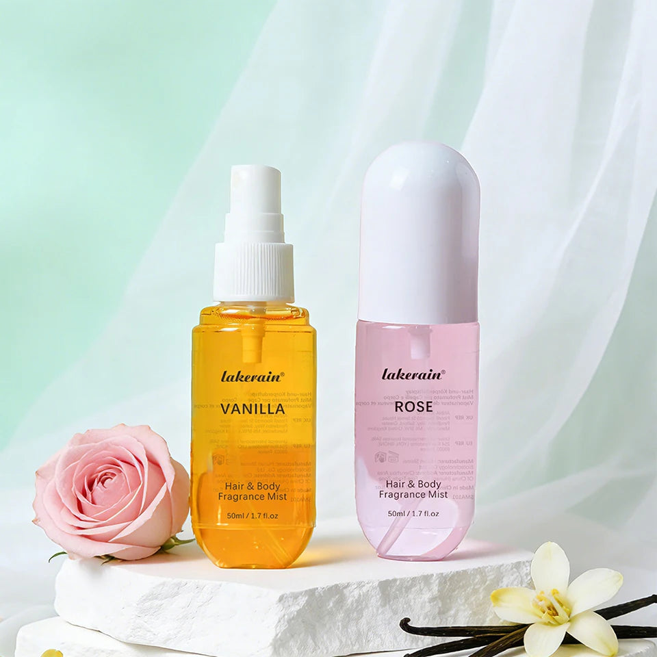 Vanilla and Rose Hair & Body Fragrance Mist - 19
