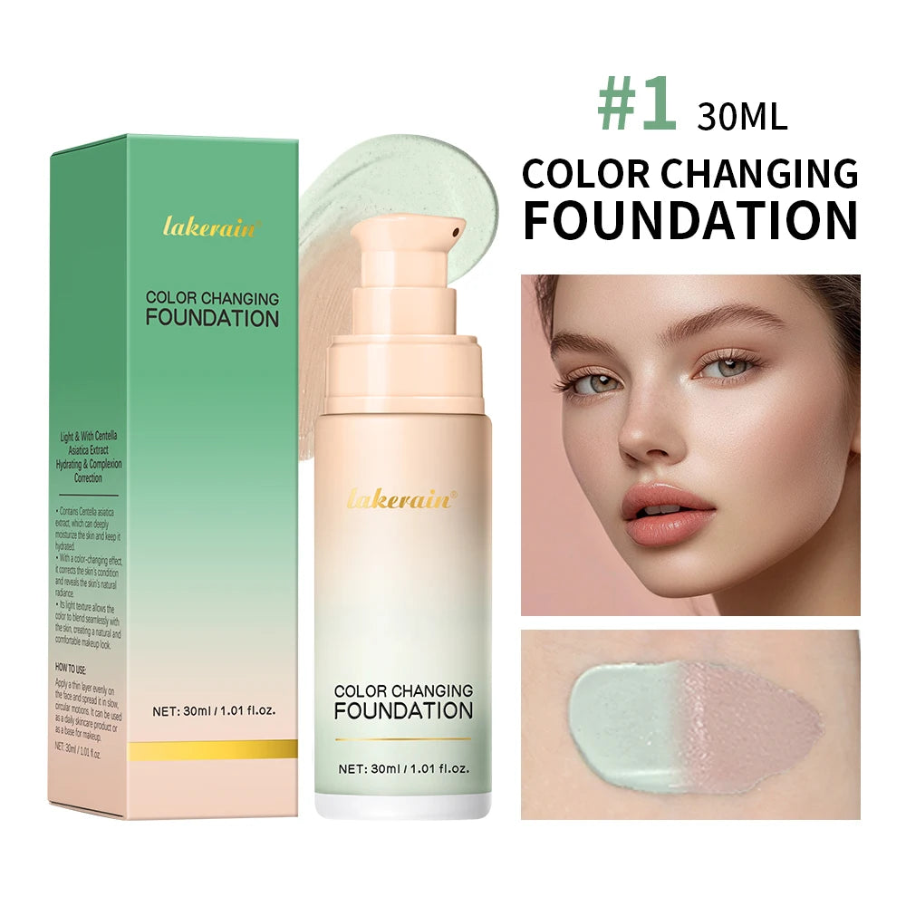Color-Changing 4-in-1 Moisturizing Foundation with SPF 30