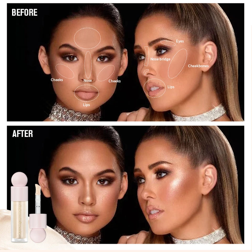 Liquid Illuminator Highlighter for Face and Body