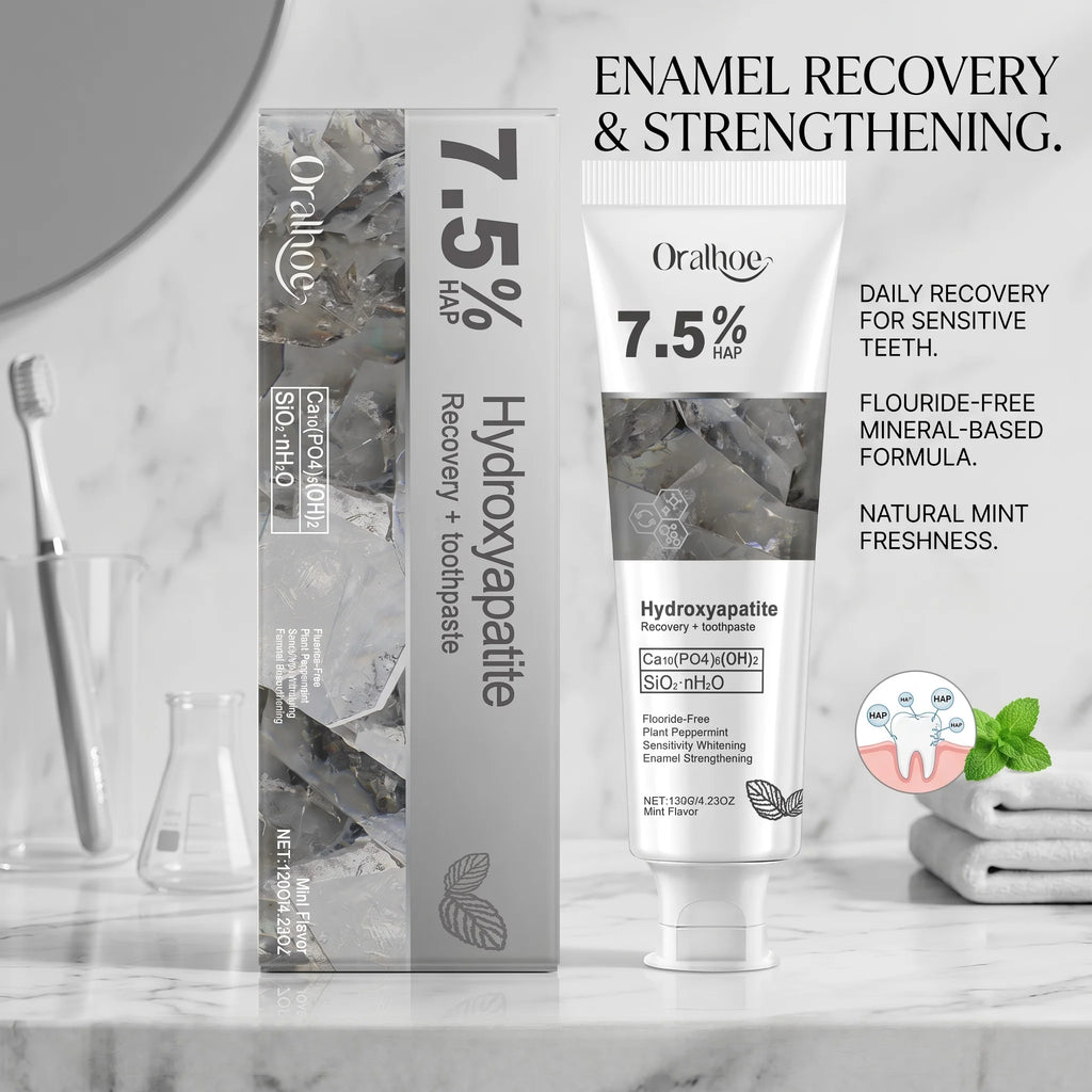 7.5% Hydroxyapatite Enamel Repair & Whitening Toothpaste