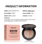 Dual-Tone Eyebrow Powder and Contour Palette